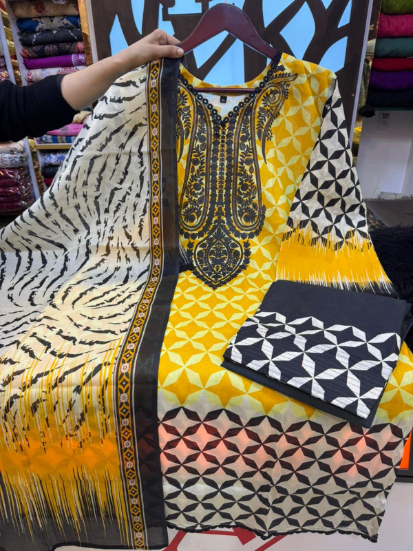 Premium Pakistani stitched dress collection 3 pcs